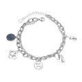 wholesale S925 Sterling Silver Amazon Bestselling Personalized Fashion Multi-Layer Lucky Bracelet Niche Women's Hand Wholesale-0-4
