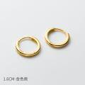wholesale 925 Sterling Silver Minimalist Smooth Hoop Earrings Unisex Cool Style M04015-0-13