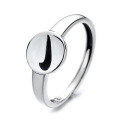 wholesale S925 Sterling Silver Korean Style Ins Sports Style Hook Drip Glue Trendy Hip-hop Street Adjustable Ring for Women-0-4