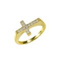 wholesale 925 Silver Gold Plated Moojing Jewelry New Minimalist Ins Style Daily Versatile Ring Women'sCross-Border Design-0-4