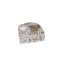 wholesale Metal 3D Cut Star Underline Trendy Personalized Name Ring, a Hot New Seller in Europe and America-0-4