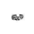wholesale Antique silver metal Venus mask ring retroopenable adjustabledistressed direct sales-0-4