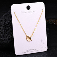 Sterling Silver Gilded Diamond-Cross Pikaxiou Pendant Necklace-S925 Sterling Silver YD-7235 925 Silver