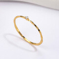 wholesale Gold-plated, ultra-fine and non-fading zircon ring for women with minimalist luxury,, solid band fashion statement-0-0