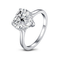 S925 Silver Clearance Pigeon Egg CZ Drop Fashion Ring with Free Shipping-Style F [Clearance Sale with Free Shipping]  US Size 5