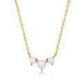 wholesale S925 Sterling Silver New Minimalist Geometric Pearl Necklace Fashion Trend Wholesale for Women-0-5