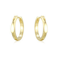wholesale 925 Sterling Silver Minimalist Fashion Earrings for Women, Versatile Elegant Trendy Luxury Hoop Earrings Wholesale-14K gold>925 silver