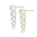 wholesale 14K gold-plated 925 silver light luxury Korean style OL natural freshwater pearl earrings for wholesale-0-4