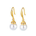 wholesale S925 Sterling Silver Shell Pearl Earrings Light Luxury Versatile Ear Clips Small Design Sense Ins Earrings for Women-0-10