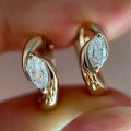 wholesale S925 Sterling Silver Moissanite Earrings for Women, European and American Style Fashion Versatile Earrings, Best-Seller Amazon Hot Jewelry-0-1