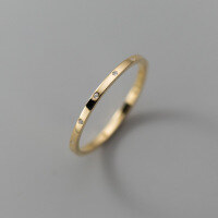 wholesale S925 Sterling Silver Diamond-Encrusted Round Ring, Ins Style, Niche Design, Elegant Women's Ring R01185-S925 Silver Ring 12 Size Hong Kong Size