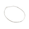 wholesale S925 Sterling Silver Korean Style Personality Design Barrel Bead Chain, Barrel Bead Bracelet Accessory-0-4