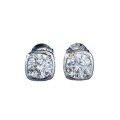 wholesale S925 silver cross-border new product featuring 60mm round simulated diamond earrings, a fashionable and versatile minimalist piece-0-4