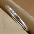 wholesale 999 Silver Retro Chinese Style Inspirational Push-Pull Bangle for Women, Pure Silver Literary Youth Student Bracelet-0-9