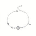 wholesale Pure Silver Agile Möbius Bracelet for Women, Small and Chic Design, Luxurious Three-Second Heartthrob Rose Hand Accessory, Same as Dewu-0-4