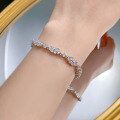 wholesale 925 Sterling Silver New Classic Daily Wear Small Fresh Full Diamond White Bracelet Fashion OL Live Streaming Hit Xiaohongshu-0-3