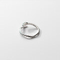 wholesale S925 silver Korean-style retro minimalist single-loop snake ring summer student personality accessory J9201-0-4