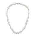 Metal Freshwater Pearl Necklace, Mother's Day Gift-0-6