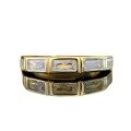 wholesale Gold-plated rectangular zircon ring 25*5mm, new Wish style by MuJing Jewelry, hot-selling in cross-border markets-0-4