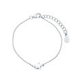 wholesale S925 Sterling Silver Children's Star Bracelet, Simple, Sweet, Cute, Exquisite, and Delicately Designed Accessory-0-4