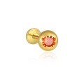 wholesale S925 Silver Gold Plated Round Diamond Stud Earrings, Cute Marine Animal Series, Sweet and Edgy Style-0-1