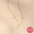 wholesale S925 sterling silver layered square diamondins。-0-3