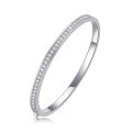 wholesale S925 Silver Moissanite Bracelet New Style Fashion Token of Love Jewelry Hot Selling Bangle Guangzhou Factory Wholesale-0-4