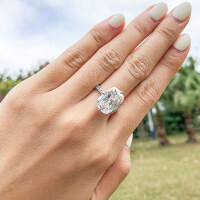 wholesale S925 sterling silver [Clearance of out-of-stock rings] Stylish and elegant women's rings, versatile bands, factory wholesale with free shipping-S model [clearance free shipping]  US size 10