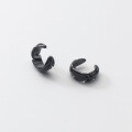wholesale S925 Silver Korean Retro Hong Kong Style Feather Ear Climber Ear Cuff Unisex Ear Accessories M01321-0-3
