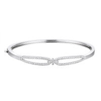 wholesale S925 Silver Yinxinghui Original Fashion Bracelet, Light Luxury High-End Feel Bangle Accessory, High-Quality Custom Silver Bracelet-Platinum Copper