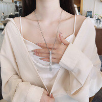 wholesale S925 Sterling Silver Retro New Style Black Myth: Wukong Ruyi Jingu Bang DIY Freely Matched Necklace Pendant-179PM (single pendant) / about 11.2g