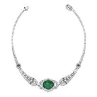 wholesale 925 Silver Gold-Plated Pendant Chain with High-Carbon Diamonds and Emerald Luxury Banquet Jewelry Versatile Necklace for Women-Muzo Green 925 Silver