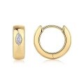 wholesale 925 Silver Gold Plated Ear Cuff for Women, High-End Style, Moissanite Earrings,Ins-0-1