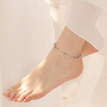wholesale S925 Sterling Silver Jewelry, Heart Ankle Chain, Elegant and Versatile, Factory Direct Wholesale-0-2