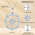S925 Sterling Silver Butterfly Moissanite Layering Necklace-0-15