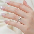 wholesale S925 Sterling Silver Japanese Korean New Style Personalized Multi-color Electroplated Ring for Women, Niche Design Wholesale Customization-0-3