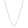 S925 Sterling Silver Moissanite Cross Pendant Necklace for Women-0-9