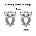 wholesale 925 Silver Cute Animal Pure Silver Stud Earrings Element Simple Minimalist Light Luxury Style Non-removable Earrings-0-21