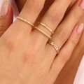 wholesale S925 Sterling Silver Red Elk Vintage Design Rose Pink Ring for Women, Ins Sweet and Cool Minimalist Everyday Style Exquisite Band-0-3