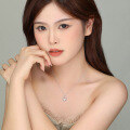 wholesale S925 Sterling Silver Hollow Butterfly Pendant,。-0-5