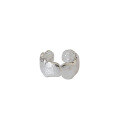 wholesale S925 Sterling Silver 068 Matte U-Shaped Ear Clip Women Minimalist Style Small Niche Ins Temperament Advanced Silver Earring Wholesale-0-4