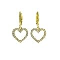 wholesale 925 Silver Hollow-out Heart Earrings for Women, New Style from MuJing Jewelry, Popular Influencer Same Style, Versatile Wholesale Earrings-0-4
