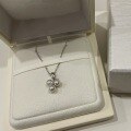 wholesale S925 Sterling Silver Small Grape Pearl Pendant Necklace for Women, Minimalist Design, High-End Elegant and Fashionable Luxury Collarbone Chain-0-1