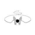 wholesale S925 Sterling Silver Moissanite Butterfly Intricate Craftsmanship Premium Edition Bracelet Cross-Border Hot-Selling Jewelry High-End Gift for Best Friend-0-7