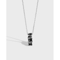 wholesale S925 Sterling Silver Women's Necklace, Korean Version Ins Original Niche Design, Minimalist and Versatile with a Wild Snake Texture-0-0