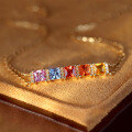 wholesale S925 sterling silver full-body pave colorful diamond-0-2