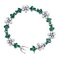 wholesale S925 Silver, Mu Jing Jewelry NewFloral Bracelet for Women, Daily Wear Simple and Versatile Style-0-4