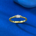wholesale S925 Silver 3*6mm Marquise Mini Ring for Daily Fashion and Elegance,-0-3