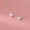 wholesale S925 Sterling Silver Korean Style Fashion Hollow Crown Ear Clips, Personalized and Sweet Ear Accessories M00630-0-3