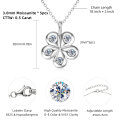 S925 Sterling Silver Butterfly Moissanite Layering Necklace-0-41